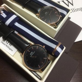 ダニエルウェリントン(Daniel Wellington)のダニエルウェリントン 36 40 ペア(腕時計(アナログ))