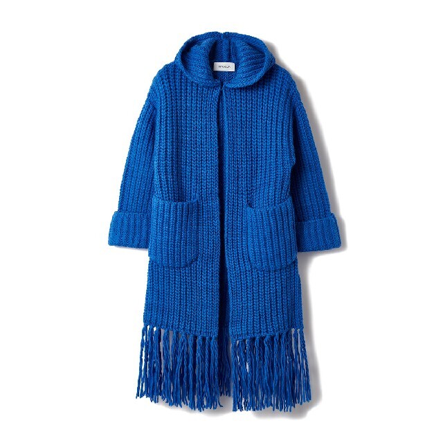 STUDIOUS(ステュディオス)のMATILDA LONG CARDIGAN / BLUE レディースのトップス(カーディガン)の商品写真