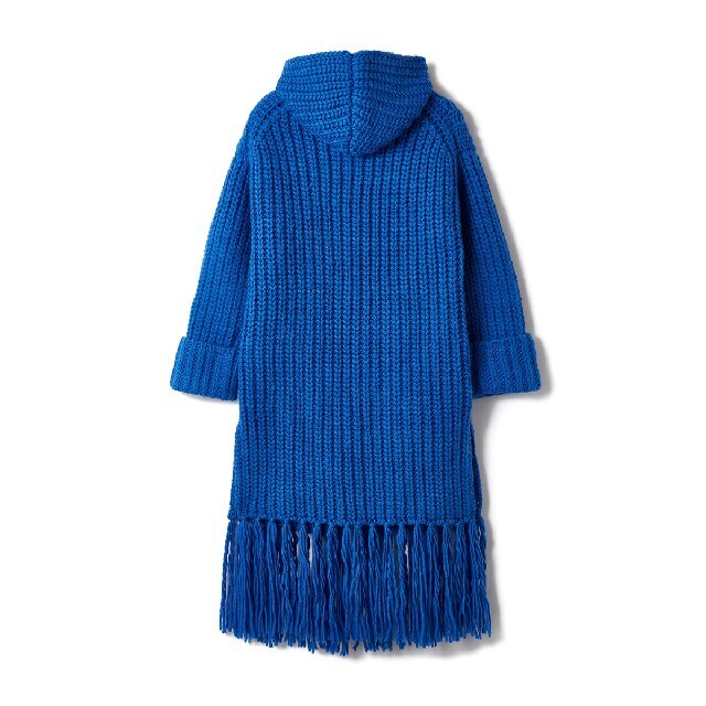 STUDIOUS(ステュディオス)のMATILDA LONG CARDIGAN / BLUE レディースのトップス(カーディガン)の商品写真