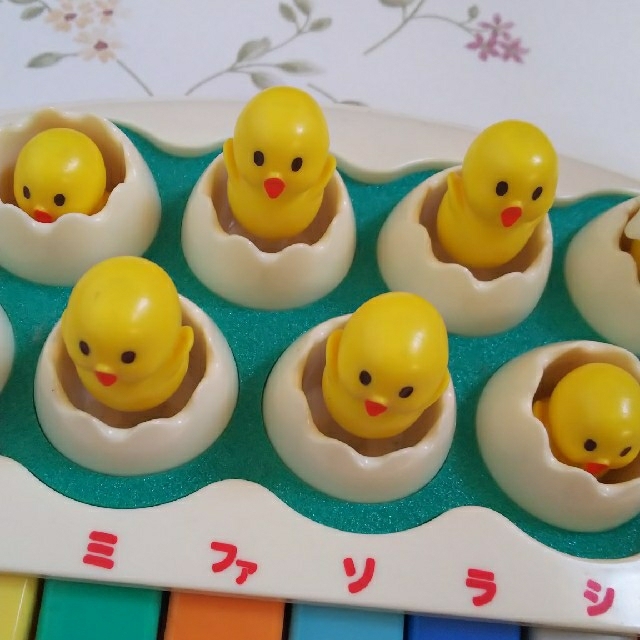 ピヨピヨコンサート BANDAI ピアノ 昭和のオモチャ レトロ ひよこ