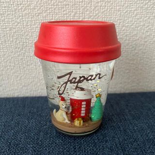 スターバックスコーヒー(Starbucks Coffee)のSTARBUCKS スターバックス  クリスマススノードーム JAPAN 犬(置物)