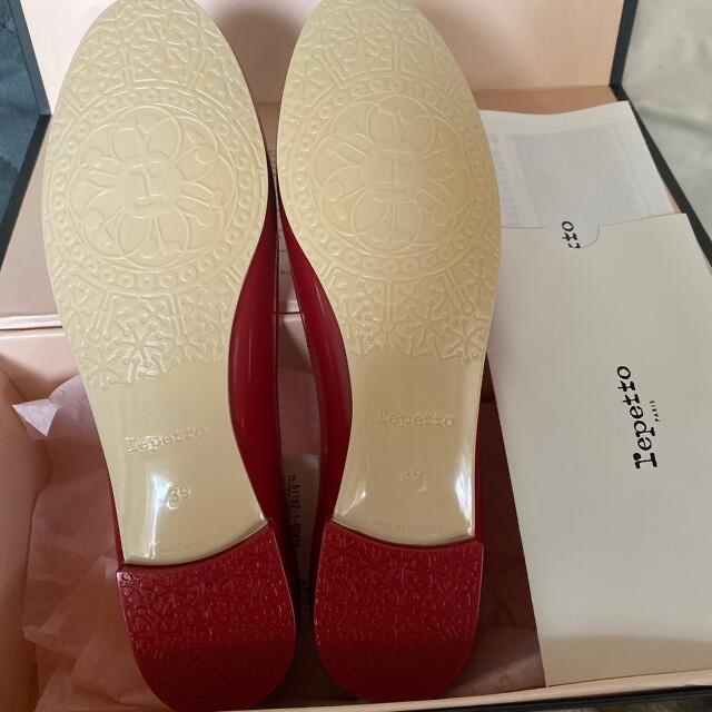 repetto(レペット)のレペット　レインシューズ　赤 レディースの靴/シューズ(バレエシューズ)の商品写真