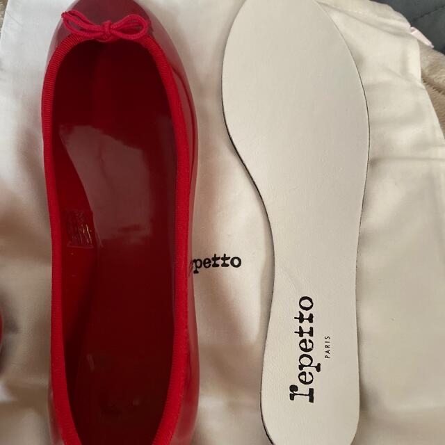 repetto(レペット)のレペット　レインシューズ　赤 レディースの靴/シューズ(バレエシューズ)の商品写真