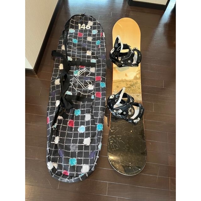 Burton スノーボード(153cm)\u0026ケースセット