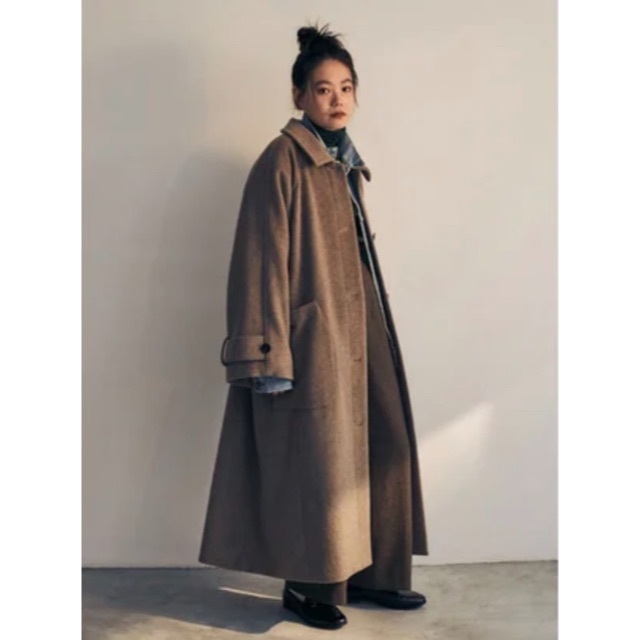 クレドナ credna ロングコート ラグラン袖 あったか | mezcla.in