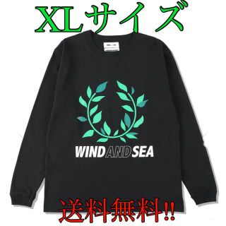 ウィンダンシー(WIND AND SEA)のウィンダンシー トランスポート ロンT  ブラック XLサイズ(Tシャツ/カットソー(七分/長袖))