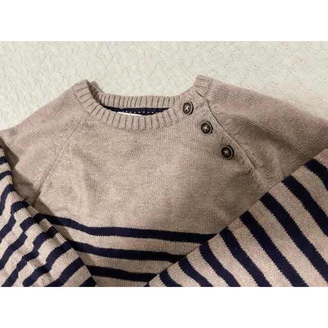 H&M(エイチアンドエム)のニット　プルオーバー キッズ/ベビー/マタニティのキッズ服男の子用(90cm~)(ニット)の商品写真