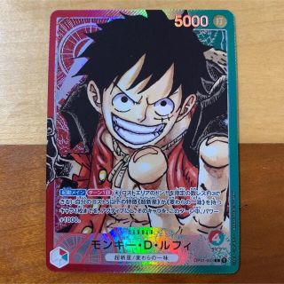 ネット買付 ワンピース カードゲーム モンキー・D・ルフィ L パラレル ...
