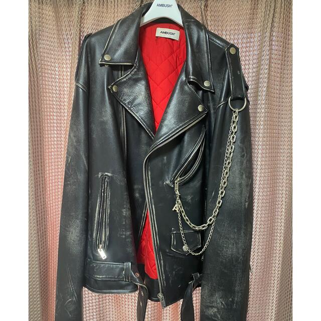 【コンビニ受取対応商品】 AMBUSH ジヨン着用 ambush - レザージャケット