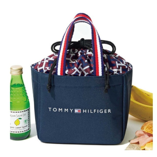 TOMMY HILFIGER(トミーヒルフィガー)のsweet付録TOMMY HILFIGER保冷保温ランチトート レディースのバッグ(トートバッグ)の商品写真