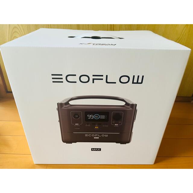 アウトドア未使用・未開封品　EcoFlow ポータブル電源　RIVER Max 576Wh