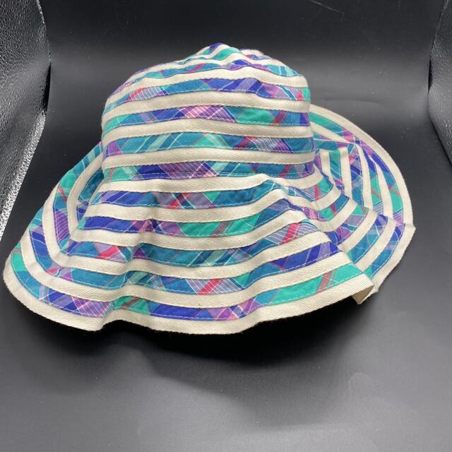 Ralph Lauren(ラルフローレン)のタグ付き　RALPH LAUREN　ラルフローレン　帽子　ブルー系 レディースの帽子(ハット)の商品写真