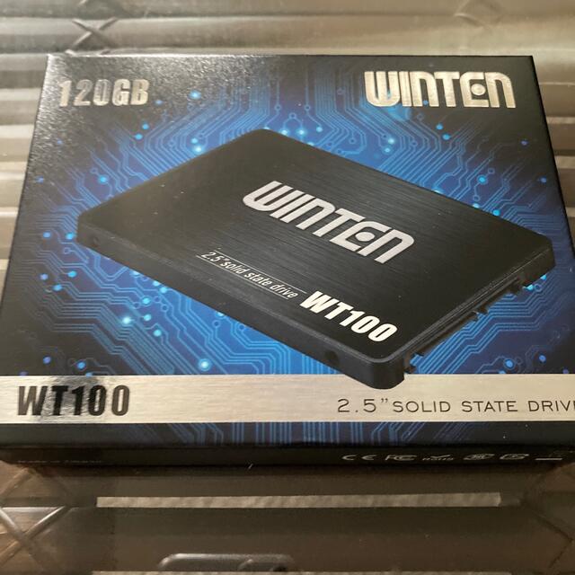 【補償有SSD】WINTEN ウィンテン WT100 120GB PS4 PS5 スマホ/家電/カメラのPC/タブレット(PCパーツ)の商品写真