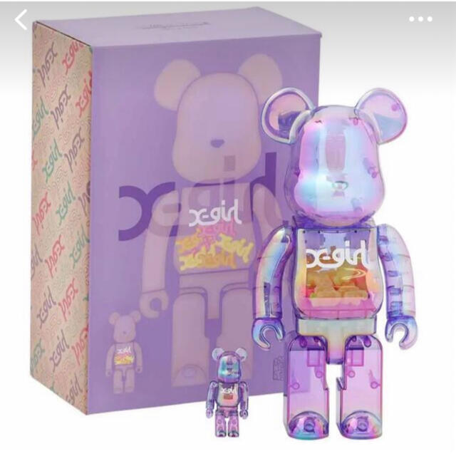 X-girl BE@RBRICK 100% & 400%