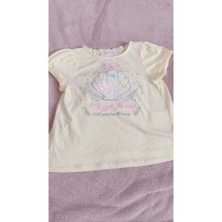 メゾピアノ(mezzo piano)のメゾピアノ★シェルTシャツ(Tシャツ/カットソー)