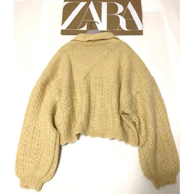 ZARA(ザラ)の人気即完商品！　レア　ZARA アルパカ　オーバーサイズ　ビックカラーニット レディースのトップス(ニット/セーター)の商品写真