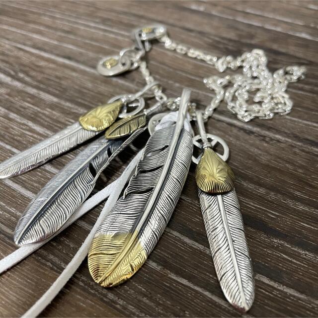 silver925 フェザーネックレス の通販 by altamila japan|ラクマ
