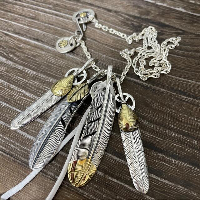silver925 フェザーネックレス の通販 by altamila japan|ラクマ