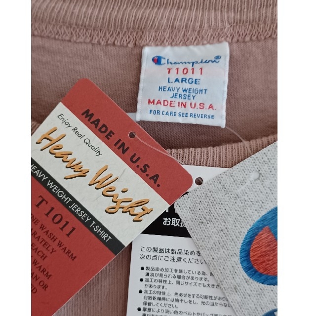 新品・タグ付き】Champion tシャツ チャンピオン T1011 サイズL | i ...