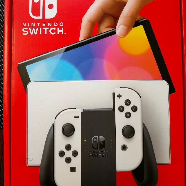 Nintendo Switch(ニンテンドースイッチ)のニンテンドースイッチSwitch　有機EL エンタメ/ホビーのゲームソフト/ゲーム機本体(家庭用ゲーム機本体)の商品写真