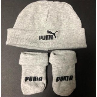 プーマ(PUMA)のPUMA ベビー帽子靴下セット(靴下/タイツ)