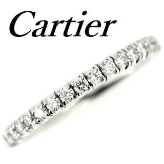 カルティエ(Cartier)のエタンセル ドゥ カルティエ ダイヤモンドリング K18WG ♯46 2.0mm(リング(指輪))