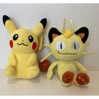 ポケモン(ポケモン)のポケモンぬいぐるみセット　ピカチュウ、ニャース(ぬいぐるみ)