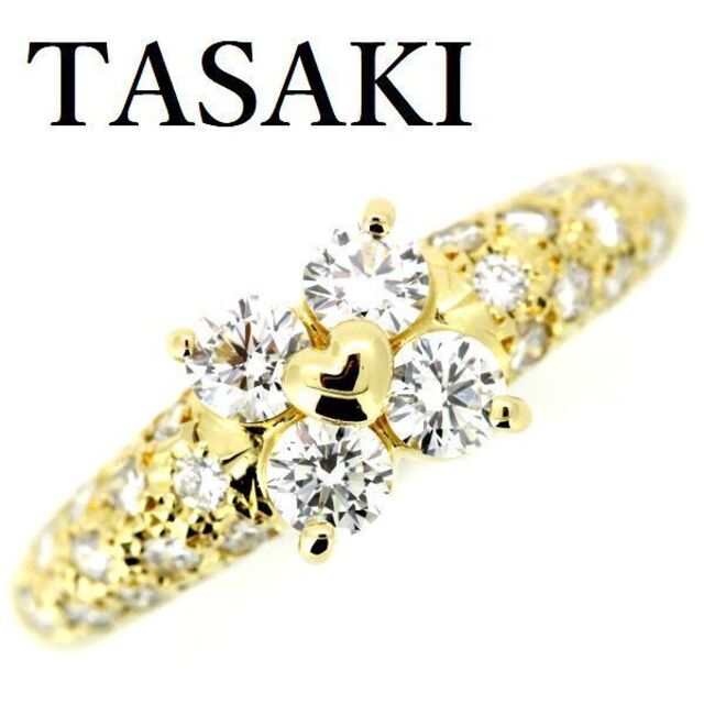 田崎真珠 TASAKI ダイヤモンド 0.66ct リング K18