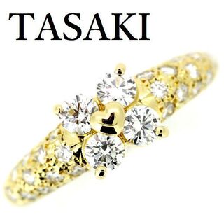タサキ(TASAKI)の田崎真珠 TASAKI ダイヤモンド 0.66ct リング K18(リング(指輪))