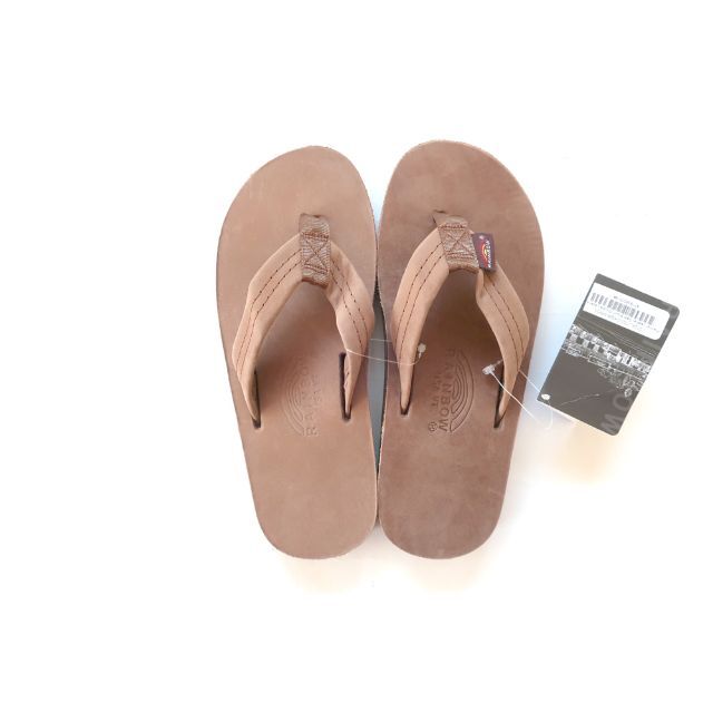 に値下げ! (M)USA製レインボーサンダルRainbow Sandalダークブラウン