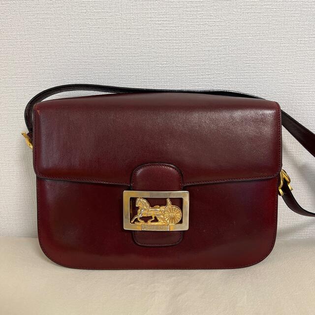 CELINE 馬車金具 ショルダーバッグ - ショルダーバッグ