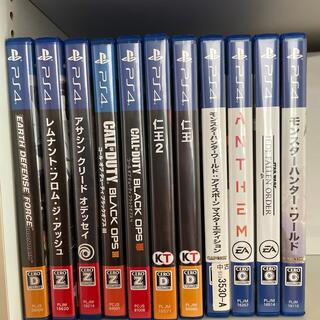 プレイステーション4(PlayStation4)のPS4  ゲームソフトまとめ売り(家庭用ゲームソフト)
