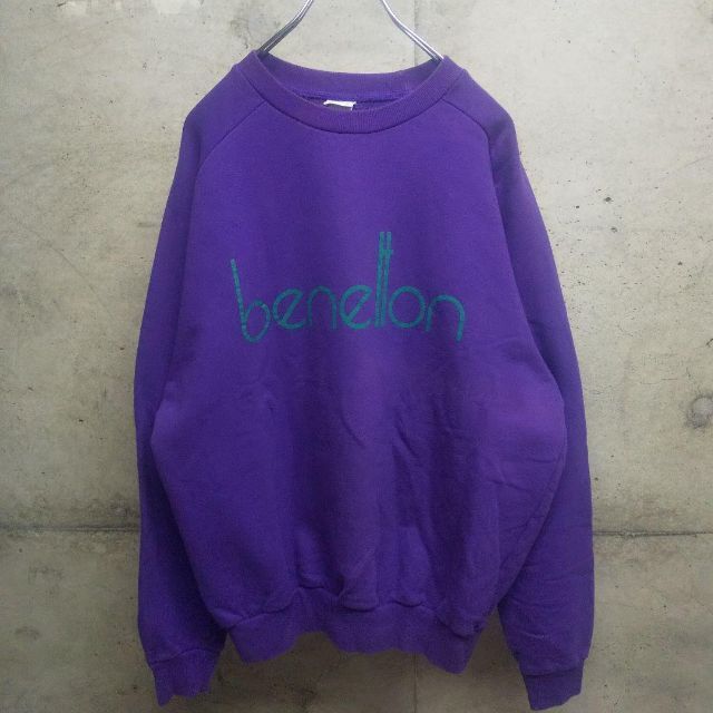 BENETTON - benetton / ベネトン ロゴ スウェット イタリア製 XL BENETTON - benetton / ベネトン ロゴ スウェット イタリア製 XL