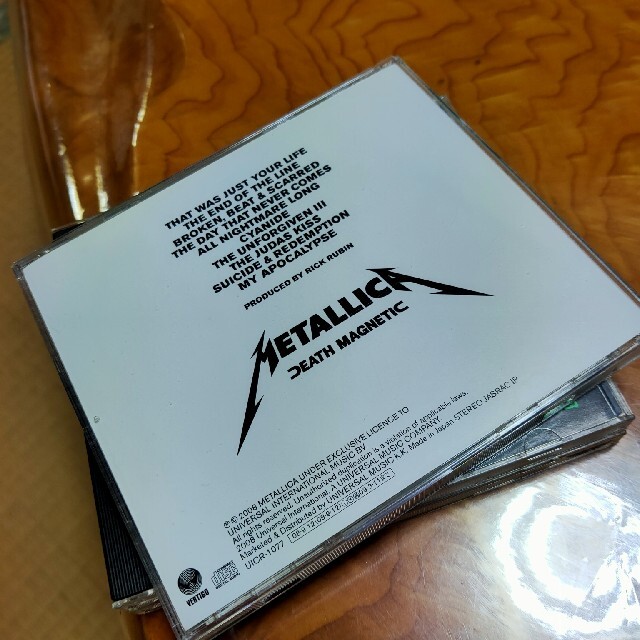 METALLICA　DEATH MAGNETIC エンタメ/ホビーのCD(ポップス/ロック(洋楽))の商品写真