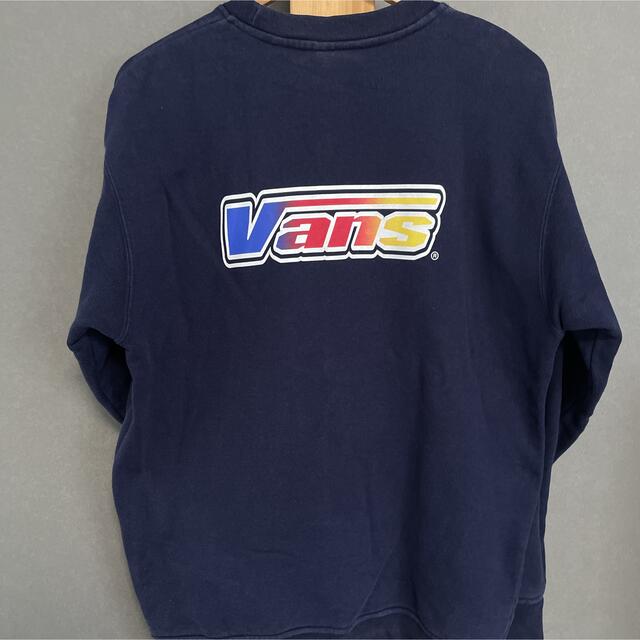 VANS(ヴァンズ)の【古着】USA VANS トレーナー スウェット Lサイズ メンズのトップス(スウェット)の商品写真