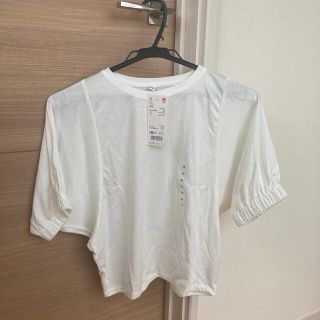 ユニクロ(UNIQLO)のUNIQLOドレープドルマンT 140(Tシャツ/カットソー)