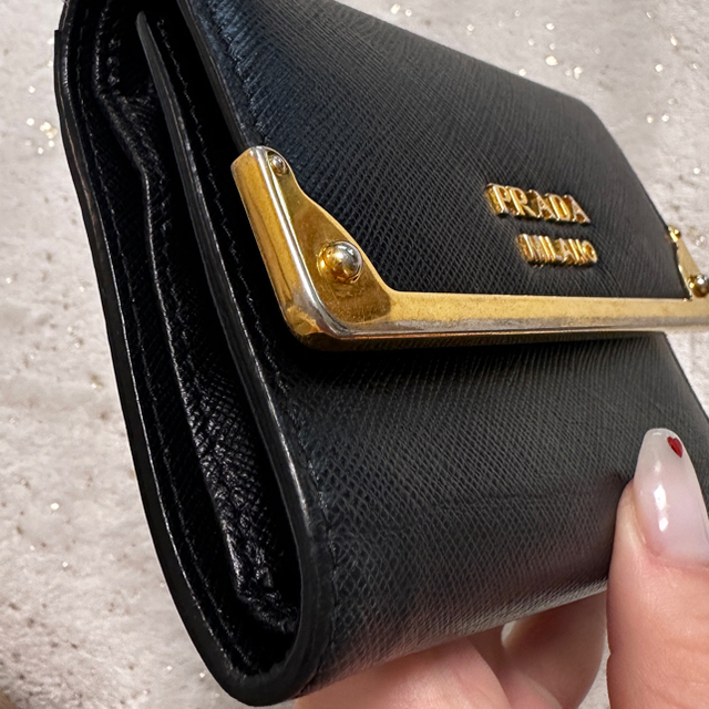 PRADA SAFFIANO CAHIER 三つ折り財布