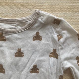 ベビーギャップ(babyGAP)のGAPベビー⚫︎クマちゃん柄ロンパース(ロンパース)