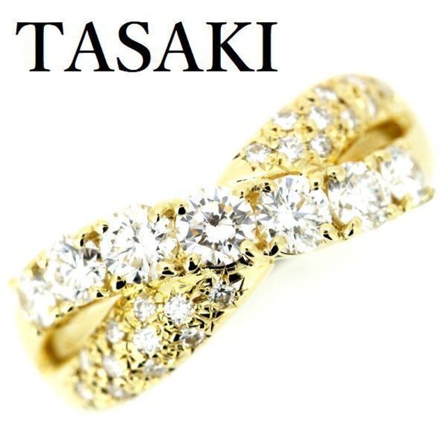 田崎真珠 TASAKI ダイヤモンド 1.07ct リング K18