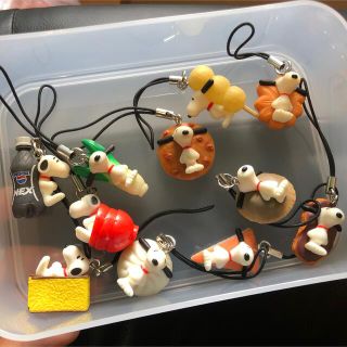 スヌーピー(SNOOPY)の値下げ！　スヌーピー　ストラップ　ペプシおまけ(ノベルティグッズ)