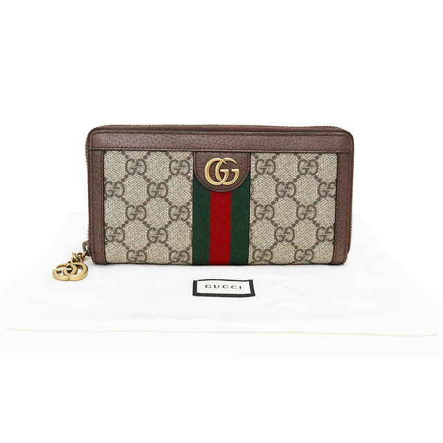Gucci - グッチ オフィディア GG ジップアラウンドウォレット ラウンド