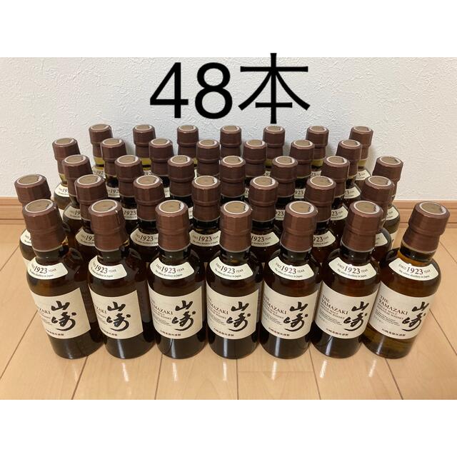 交換無料! サントリー - サントリー 山﨑 180ml 48本 シングルモルト