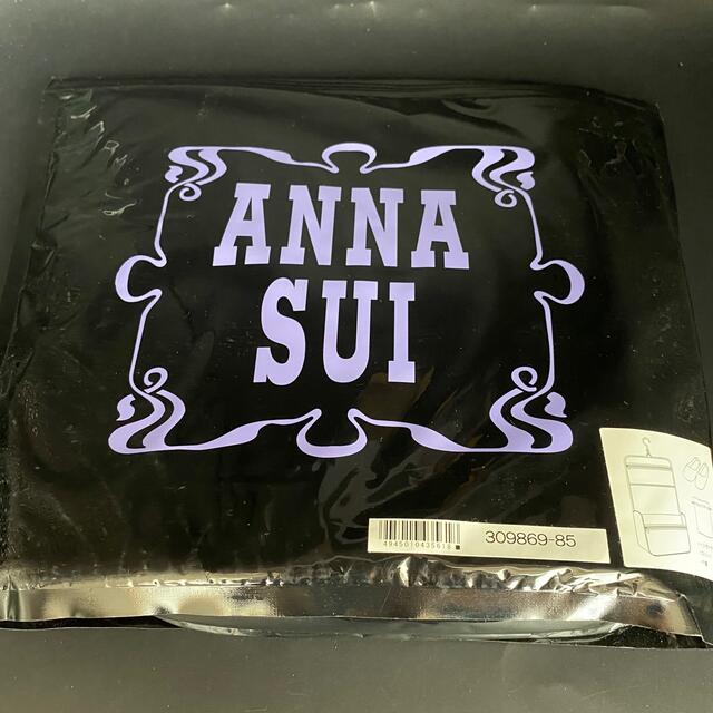 ANNA SUI(アナスイ)の専用　アナスイ　スリッパ　ハンガーポーチ　巾着　パープル　タグ付き インテリア/住まい/日用品のインテリア小物(スリッパ/ルームシューズ)の商品写真