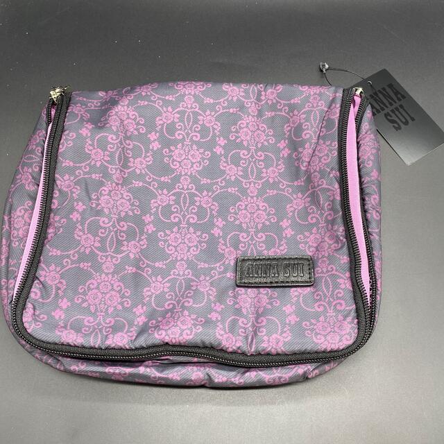 ANNA SUI(アナスイ)の専用　アナスイ　スリッパ　ハンガーポーチ　巾着　パープル　タグ付き インテリア/住まい/日用品のインテリア小物(スリッパ/ルームシューズ)の商品写真