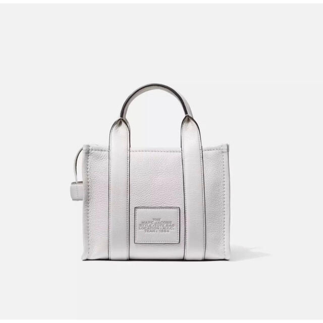 新品　MARC JACOBS ザ レザー ミニトートバッグ ホワイト