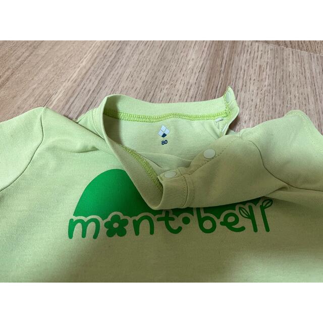 mont bell(モンベル)の（mont-bell）ベビー夏服80㎝ キッズ/ベビー/マタニティのベビー服(~85cm)(ロンパース)の商品写真