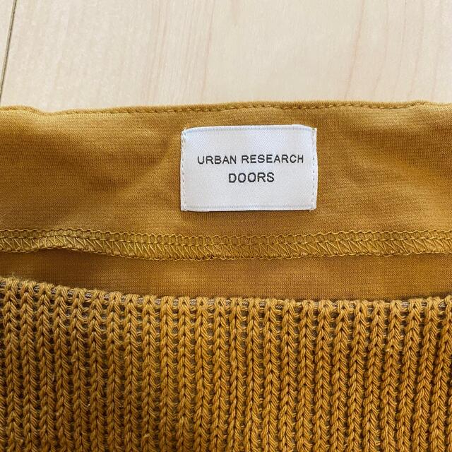 URBAN RESEARCH DOORS(アーバンリサーチドアーズ)のアーバンリサーチ ドアーズ　リブ切り替えカットソー レディースのトップス(カットソー(半袖/袖なし))の商品写真