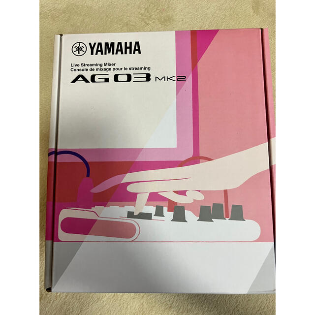 YAMAHA AG03MK2 W ヤマハ ライブストリーミングミキサー