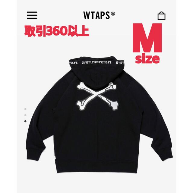 WTAPS 2022FW X3.0 ZIP HOODY BLACK Mサイズ