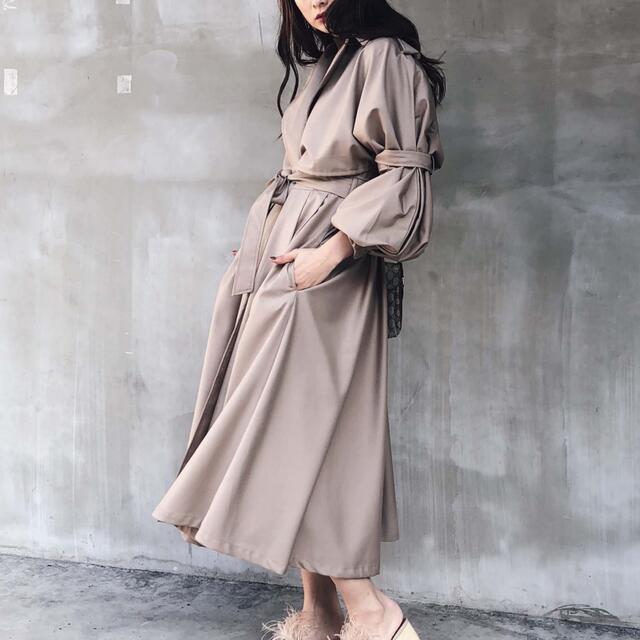 GOURD SLEEVE TRENCH COAT